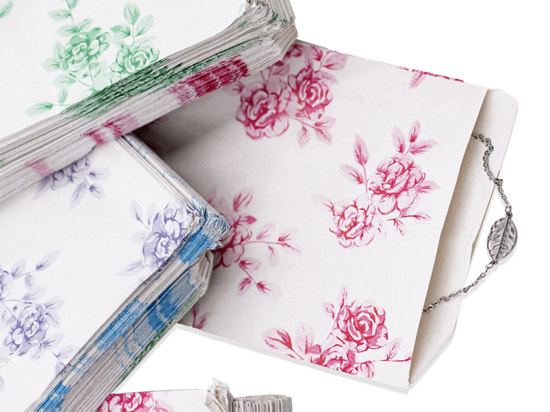 Papiertüten mit Mustern (14 cm x 10 cm) (500 St.)