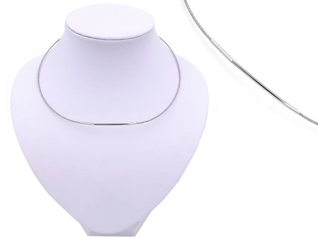 Edelstahlhalsreifen (45 cm) (1.5 mm) 3er Pack