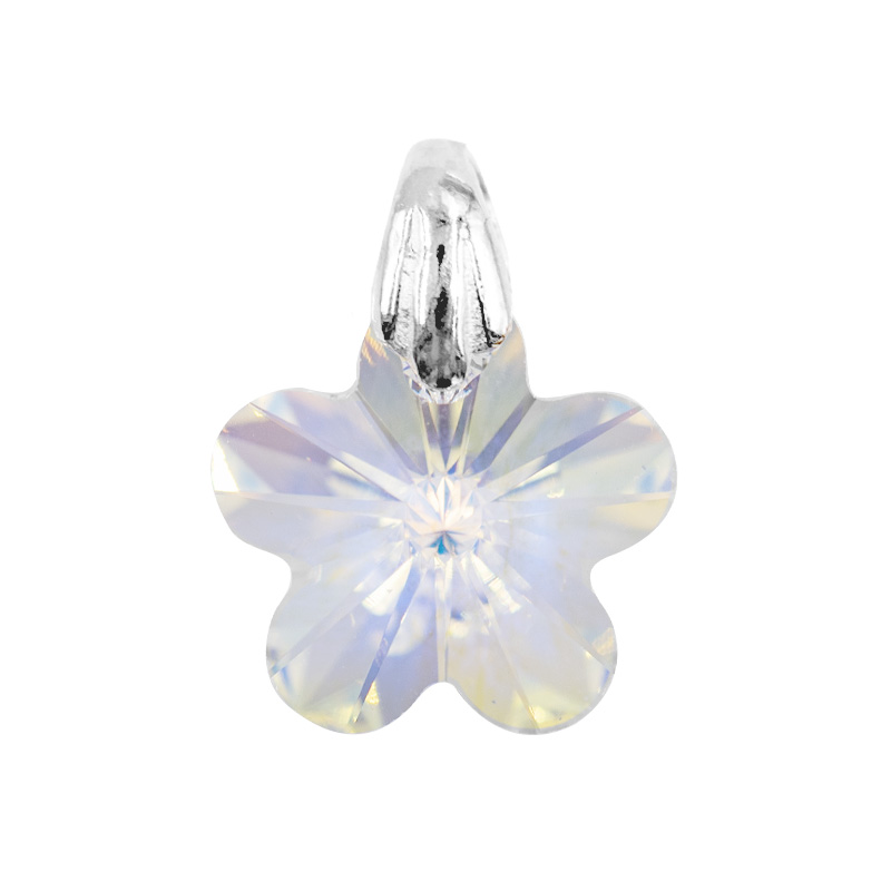 Anhänger Blume mit Premium Crystal