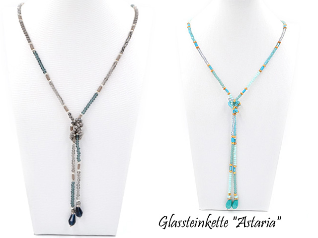 Glassteinkette "Astaria"
